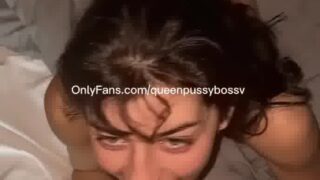 Queenpussybossv aka Vicraeee Onlyfans Video Cum In Mouth